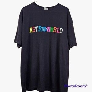 Astroworld Wish You Were Here Men's Short Sleeve Tee Size XL